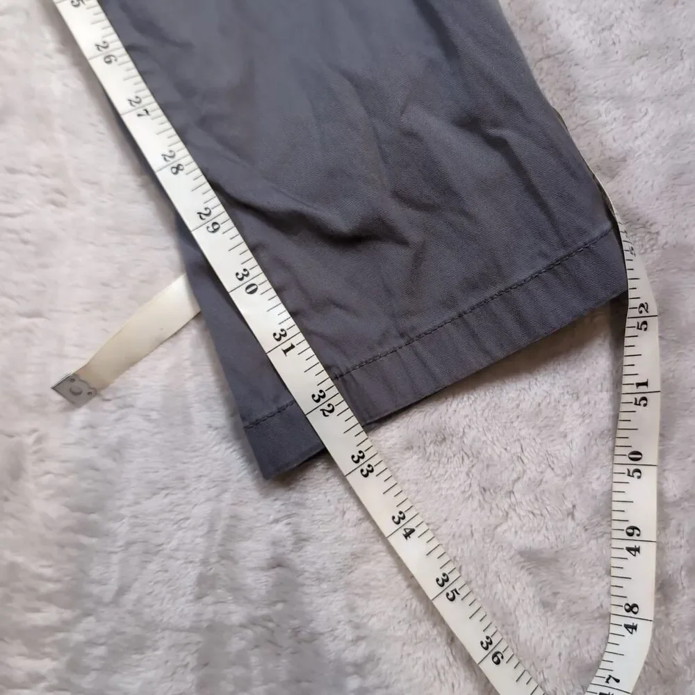 Birddogs Golf Pants Mens 32x34 (32x32) Gray Lined Chino Stretch Tech Performance